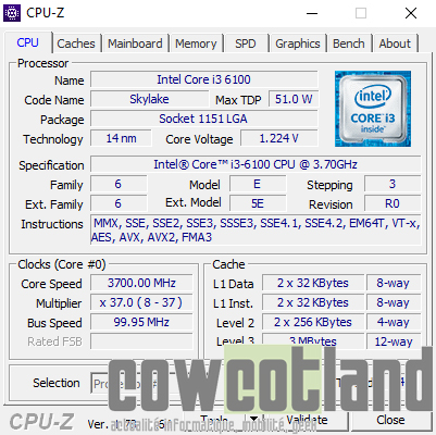Image 32173, galerie Processeur Intel i3-6100